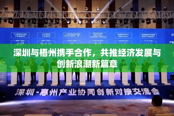 深圳与梧州携手合作，共推经济发展与创新浪潮新篇章