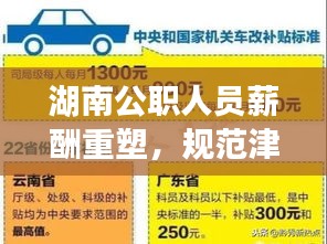 湖南公职人员薪酬重塑，规范津补贴，打造合理薪酬体系