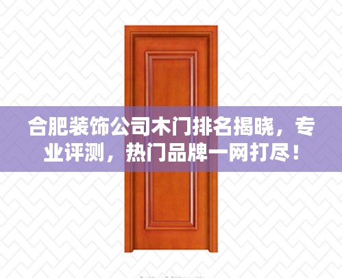 合肥装饰公司木门排名揭晓，专业评测，热门品牌一网打尽！