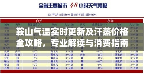 鞍山气温实时更新及汗蒸价格全攻略,专业解读与消费指南