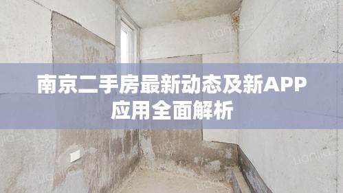 南京二手房最新动态及新APP应用全面解析