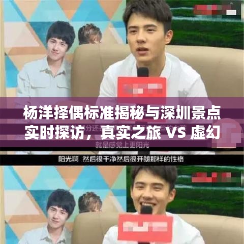 杨洋择偶标准揭秘与深圳景点实时探访,真实之旅 VS 虚幻边界