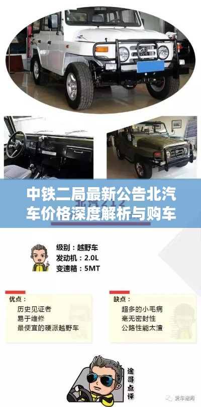 中铁二局最新公告北汽车价格深度解析与购车指导
