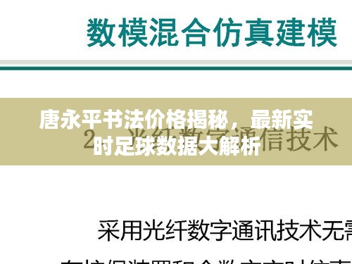 唐永平书法价格揭秘，最新实时足球数据大解析