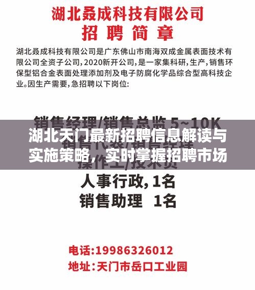 湖北天门最新招聘信息解读与实施策略，实时掌握招聘市场动向