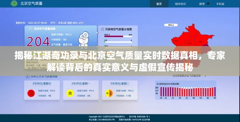 揭秘江湖奇功录与北京空气质量实时数据真相，专家解读背后的真实意义与虚假宣传揭秘