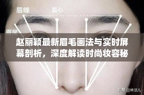 赵丽颖最新眉毛画法与实时屏幕剖析,深度解读时尚妆容秘籍