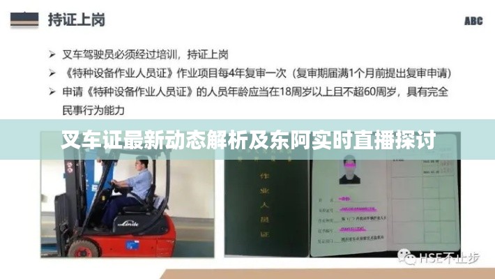 叉车证最新动态解析及东阿实时直播探讨
