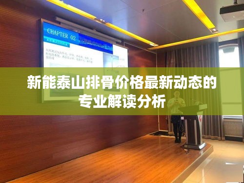 新能泰山排骨价格最新动态的专业解读分析