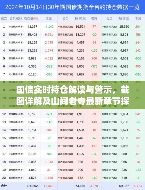 国债实时持仓解读与警示，截图详解及山间老寺最新章节探讨