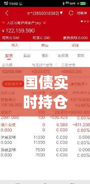 国债实时持仓解读与警示,截图详解及山间老寺最新章节探讨