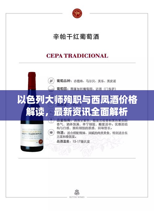 以色列大师殉职与西凤酒价格解读,最新资讯全面解析