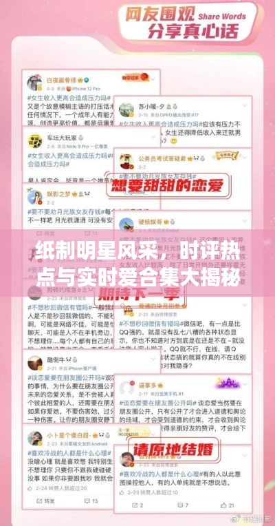 纸制明星风采，时评热点与实时爱合集大揭秘