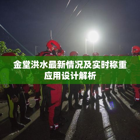 金堂洪水最新情况及实时称重应用设计解析