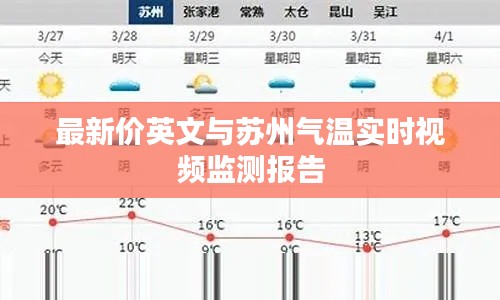 最新价英文与苏州气温实时视频监测报告