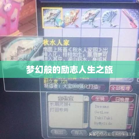 梦幻般的励志人生之旅