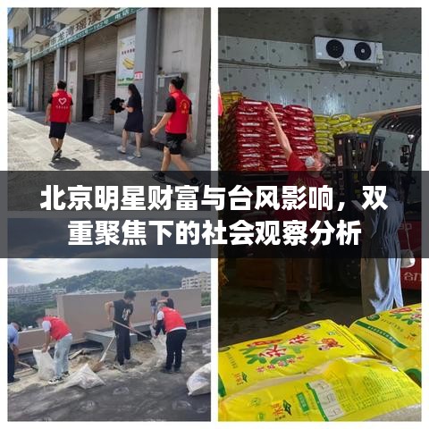 北京明星财富与台风影响，双重聚焦下的社会观察分析