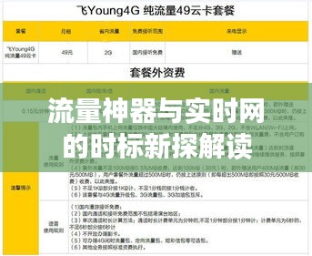 流量神器与实时网的时标新探解读