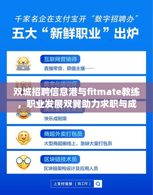 双城招聘信息港与fitmate教练，职业发展双翼助力求职与成长