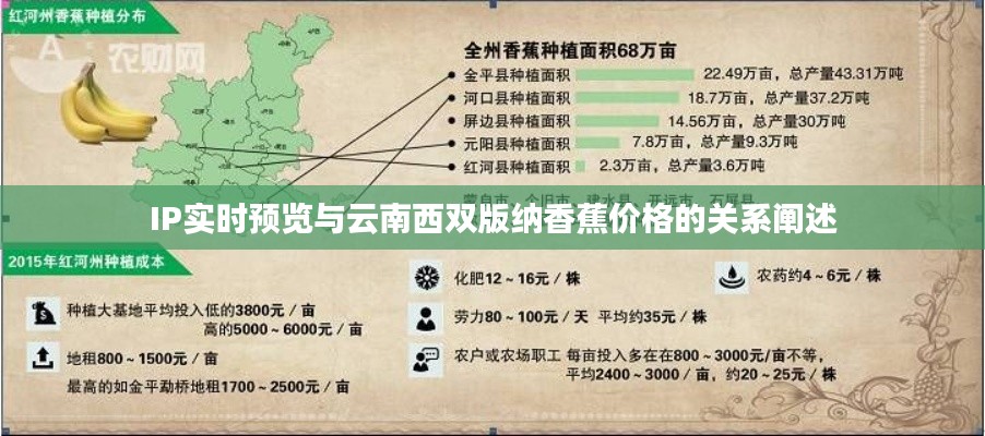 IP实时预览与云南西双版纳香蕉价格的关系阐述