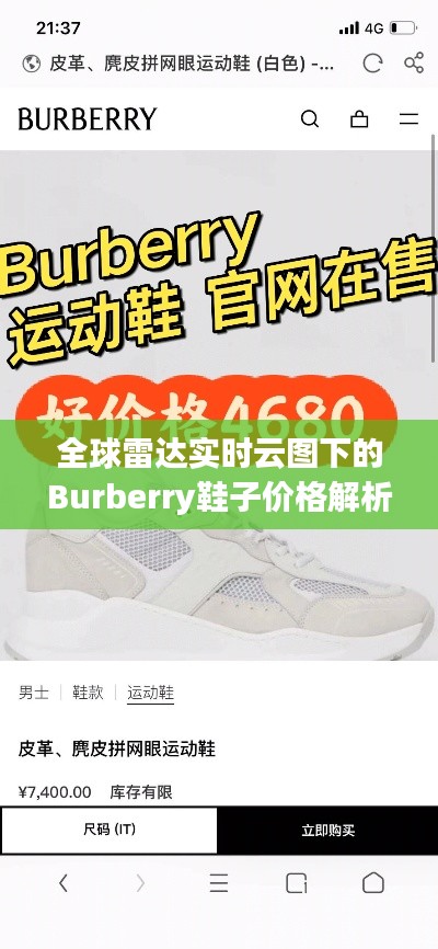 全球雷达实时云图下的Burberry鞋子价格解析