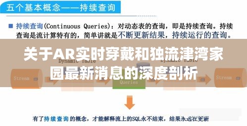 关于AR实时穿戴和独流津湾家园最新消息的深度剖析