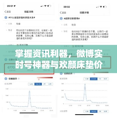 掌握资讯利器,微博实时号神器与欢颜床垫价格一网打尽