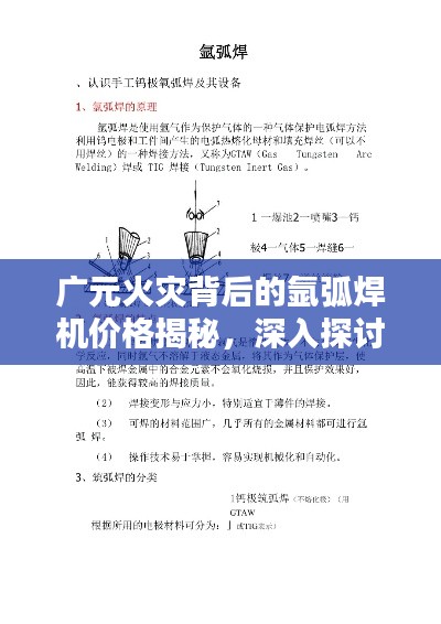 广元火灾背后的氩弧焊机价格揭秘,深入探讨与解析