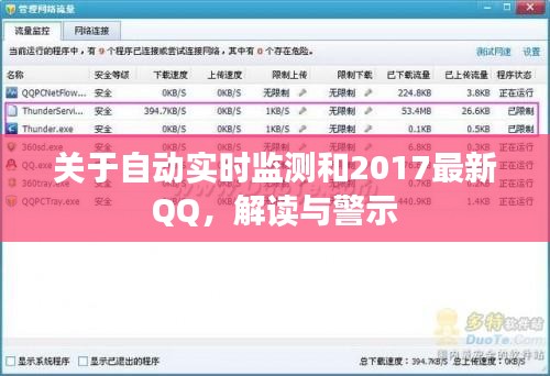 关于自动实时监测和2017最新QQ,解读与警示