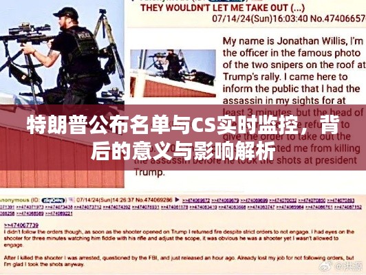 特朗普公布名单与CS实时监控,背后的意义与影响解析