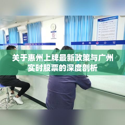 关于惠州上牌最新政策与广州实时股票的深度剖析