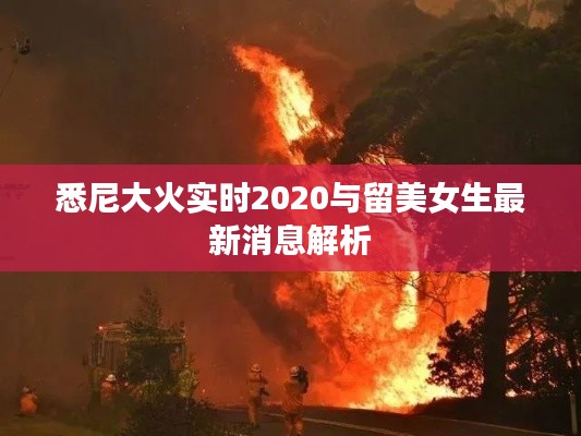 悉尼大火实时2020与留美女生最新消息解析
