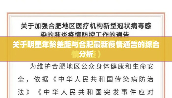 关于明星年龄差距与合肥最新疫情通告的综合分析