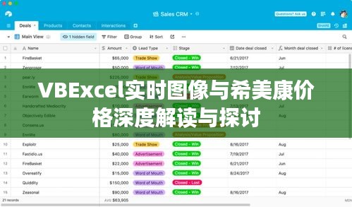 VBExcel实时图像与希美康价格深度解读与探讨