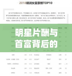 明星片酬与首富背后的经济逻辑探寻