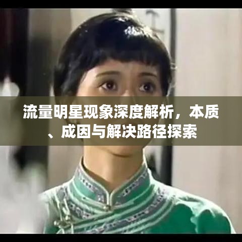 流量明星现象深度解析,本质、成因与解决路径探索