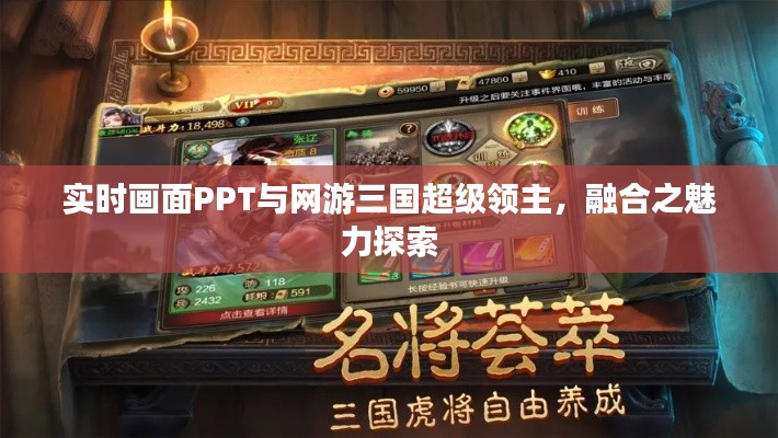 实时画面PPT与网游三国超级领主,融合之魅力探索