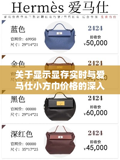 关于显示显存实时与爱马仕小方巾价格的深入解析