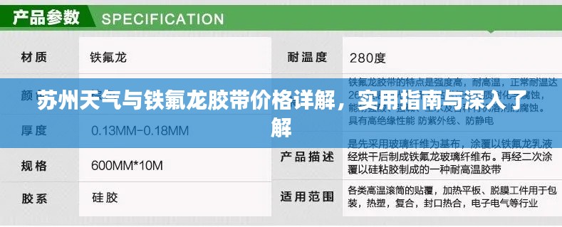 苏州天气与铁氟龙胶带价格详解,实用指南与深入了解