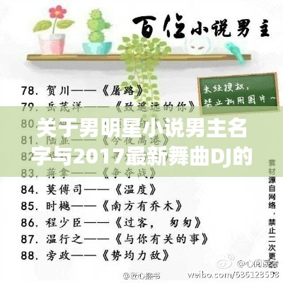 关于男明星小说男主名字与2017最新舞曲DJ的探讨