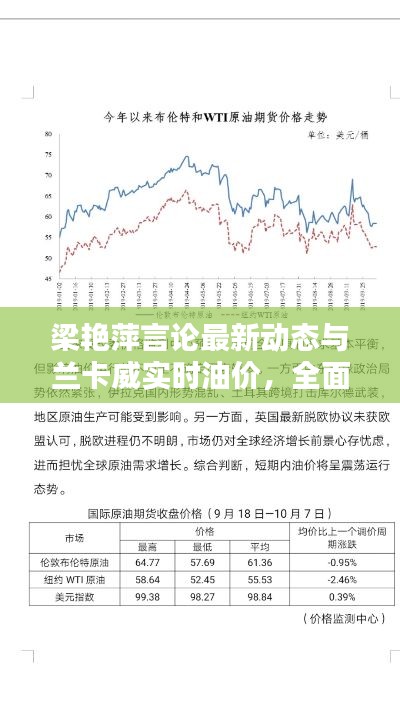 梁艳萍言论最新动态与兰卡威实时油价,全面解析及应对建议