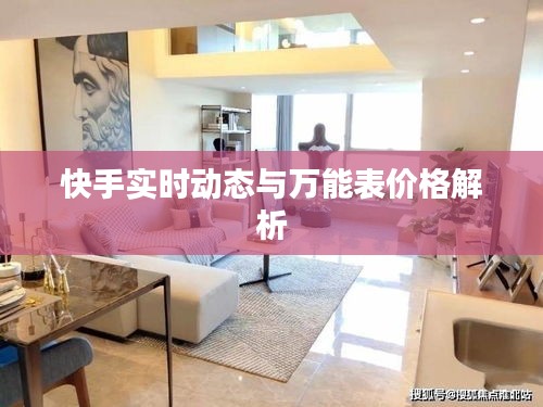 快手实时动态与万能表价格解析