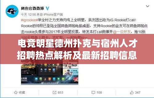 电竞明星德州扑克与宿州人才招聘热点解析及最新招聘信息列表
