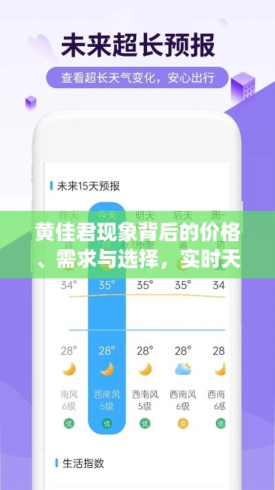 黄佳君现象背后的价格、需求与选择,实时天气APP下载分析