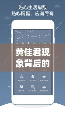 黄佳君现象背后的价格、需求与选择,实时天气APP下载分析