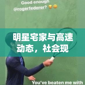 明星宅家与高速动态,社会现象的双重观察