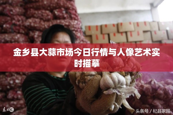 金乡县大蒜市场今日行情与人像艺术实时描摹