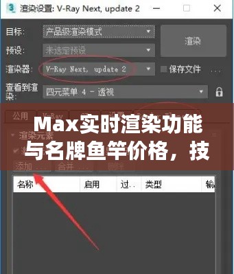 Max实时渲染功能与名牌鱼竿价格,技术与价值的深度探讨