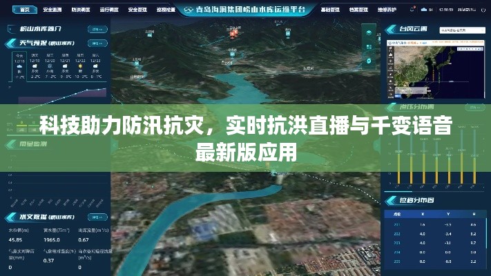科技助力防汛抗灾,实时抗洪直播与千变语音最新版应用