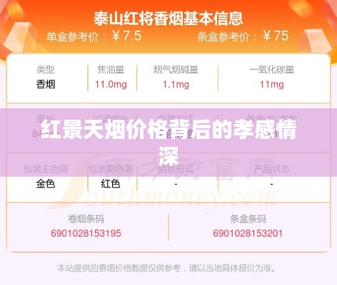 红景天烟价格背后的孝感情深